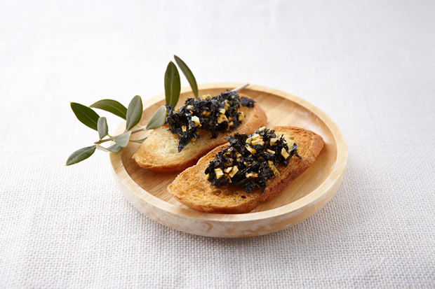 Toasts au nori à l’ail