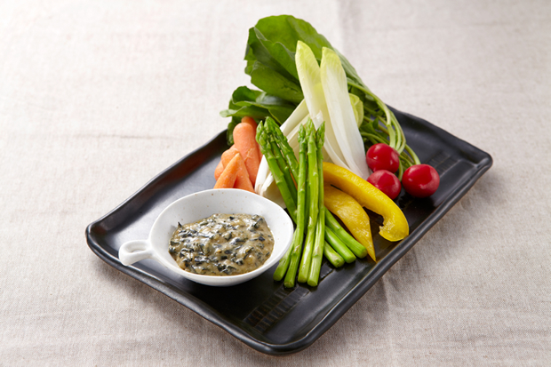 Bagna cauda à d’algue nori