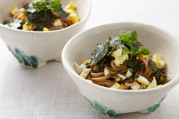 Salade de soba et d’algue nori